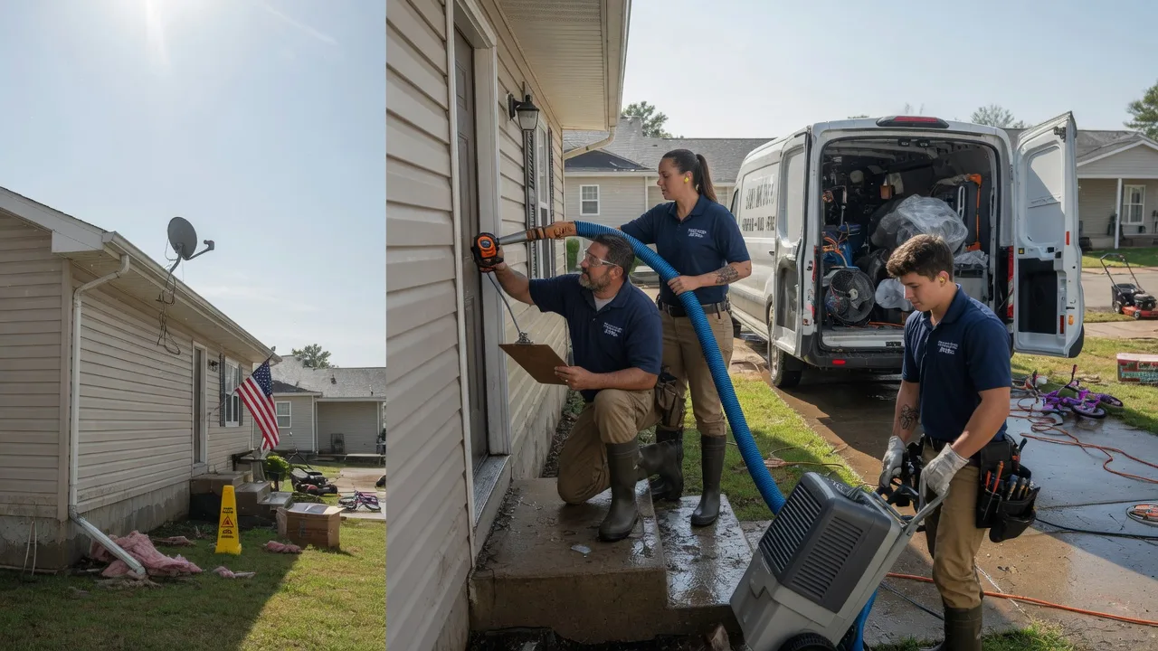 Ceiling Water Damage Restoration in Alva, OK near me